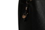 Lucky Bees Bolso de mano 328 v2, Piel de polivinilo, Negro y Gris